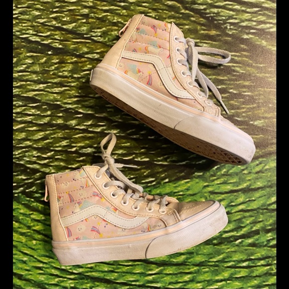 Vans Other - Girls Converse Sparkly Unicorn SZ 13